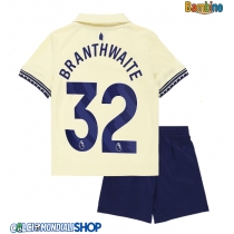 Maglie da calcio Everton Jarrad Branthwaite #32 Seconda Maglia Bambino 2025-26 Manica Corta (+ Pantaloni corti)